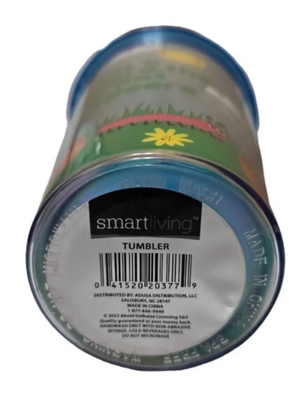 Smart Living Let's Explore Great Outdoors Lid Straw Tumbler Plastic Cup NEW